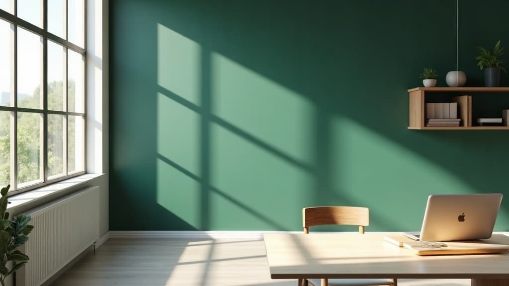 ClearRate Mortgage Advisors office with warm natural light and teal accents